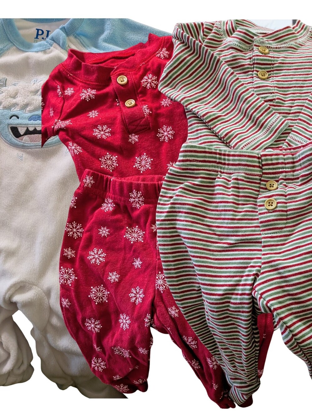 Winter Baby Girl Pajamas - 3-6 Months